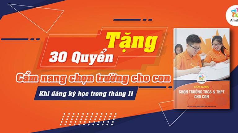 VÀI SUY NGHĨ VỀ CHUYỆN CHỌN TRƯỜNG - TẶNG 30 QUYỂN CẨM NANG CHỌN TRƯỜNG CHO CON